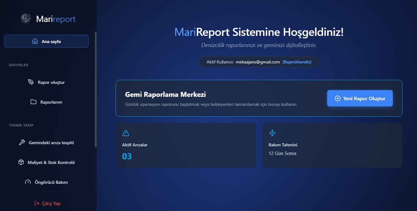 MariReport App